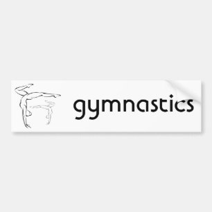 Autocollant De Voiture Gymnastique 2
