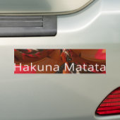 Autocollant De Voiture Hakuna Matata Halloween Masque Kaleidoscope Abstra (En voiture)