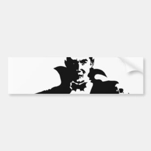 Autocollant De Voiture Halloween heureux de Dracula