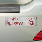 Autocollant De Voiture Halloween sanglante (En voiture)