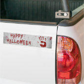 Autocollant De Voiture Halloween sanglante (Sur camion)