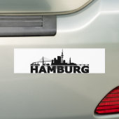 Autocollant De Voiture Hambourg City Skyline Autoaufkleber / Aufkleber (En voiture)