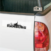 Autocollant De Voiture Hambourg City Skyline Autoaufkleber / Aufkleber (Sur camion)