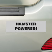 Autocollant De Voiture Hamster actionné (En voiture)