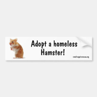 Autocollant De Voiture Hamster Bumpersticker