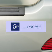 Autocollant De Voiture handicap,….OOOPS ! ! (En voiture)
