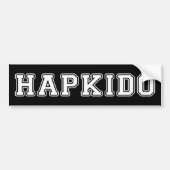 Autocollant De Voiture Hapkido (Devant)