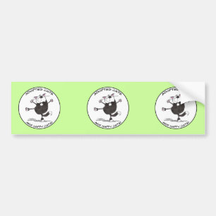 Autocollant De Voiture Happy Dance Cat