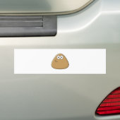 Autocollant De Voiture Happy Pou - Sticker pare-chocs (En voiture)
