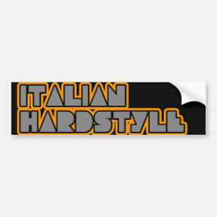 Autocollant De Voiture Hardstyle italien