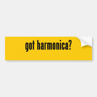 Autocollant De Voiture harmonica obtenu ?