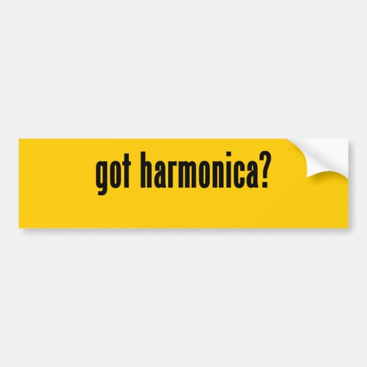 Autocollant De Voiture harmonica obtenu ? (Devant)