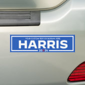 AUTOCOLLANT DE VOITURE HARRIS 2024 (En voiture)