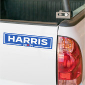 AUTOCOLLANT DE VOITURE HARRIS 2024 (Sur camion)