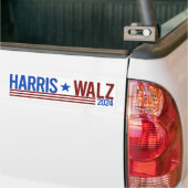 Autocollant De Voiture Harris Walz 2024 (Sur camion)