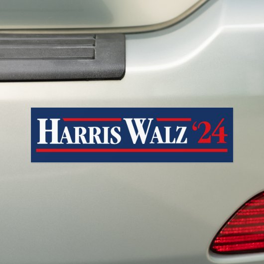 Autocollant De Voiture Harris Walz 2024 (En voiture)