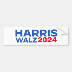 Autocollant De Voiture Harris Walz 2024