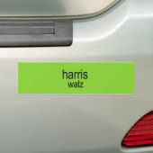 Autocollant De Voiture Harris Walz est Brat (En voiture)