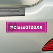 Autocollant De Voiture Hashtag de classe (En voiture)