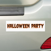Autocollant De Voiture Haunted by 67 Funny Ghost And Pumpkin Halloween (En voiture)