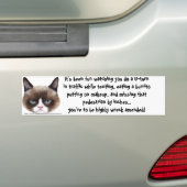 Autocollant De Voiture "Hautement Wreck Modifié" (En voiture)