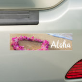 Autocollant De Voiture Hawaiian Lei Sandy Beach Aloha (En voiture)