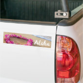 Autocollant De Voiture Hawaiian Lei Sandy Beach Aloha (Sur camion)