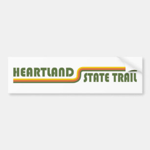 Autocollant De Voiture Heartland State Trail Minnesota