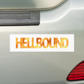 Autocollant De Voiture Hellbound (En voiture)