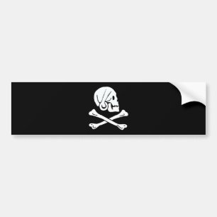 Autocollant De Voiture Henry Chaque Drapeau Pirate