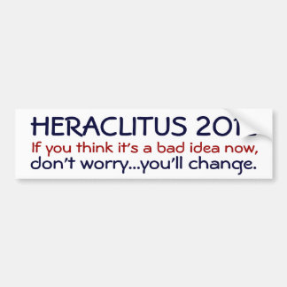 Autocollant De Voiture Heraclitus 2012