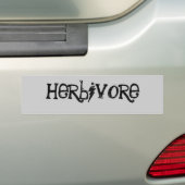 Autocollant De Voiture herbivore (En voiture)