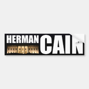 Autocollant De Voiture Herman Caïn pour le président