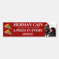 Herman Caïn : Une pizza à chaque arrière-plan de