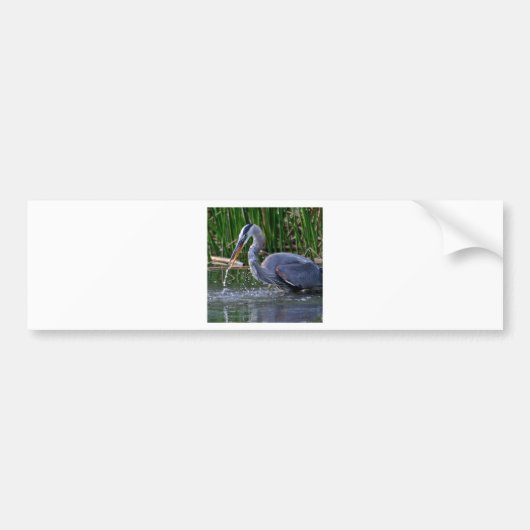 Autocollant De Voiture Heron Splash (Devant)