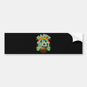 Autocollant De Voiture Heureux Go Lucky