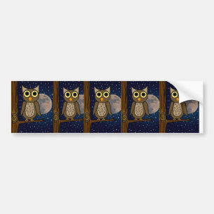 Autocollant De Voiture Hibou