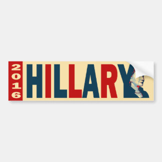 Autocollant De Voiture Hillary 2016