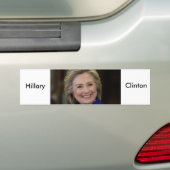 Autocollant De Voiture Hillary Clinton (En voiture)