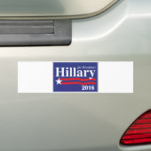 Autocollant De Voiture Hillary Clinton pour le président adhésif pour (En voiture)