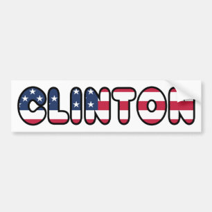 Autocollant De Voiture Hillary Clinton USA President Elections 2016