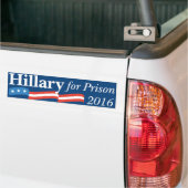 Autocollant De Voiture Hillary pour la prison (Sur camion)
