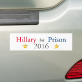 Autocollant De Voiture Hillary pour l'adhésif pour pare-chocs 2016 de (En voiture)