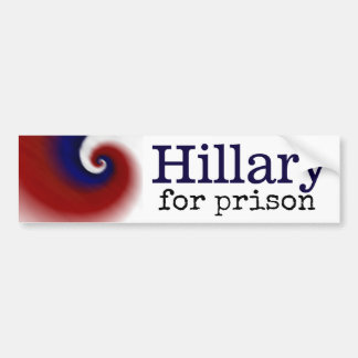Autocollant De Voiture Hillary pour l'adhésif pour pare-chocs de prison