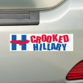 AUTOCOLLANT DE VOITURE HILLARY TORDUE 2016 - - (En voiture)