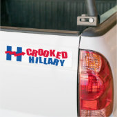 AUTOCOLLANT DE VOITURE HILLARY TORDUE 2016 - - (Sur camion)