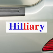 Autocollant De Voiture "Hilliary " (En voiture)