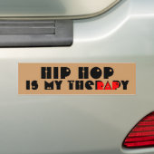 Autocollant De Voiture Hip hop est mon theRAPy (En voiture)