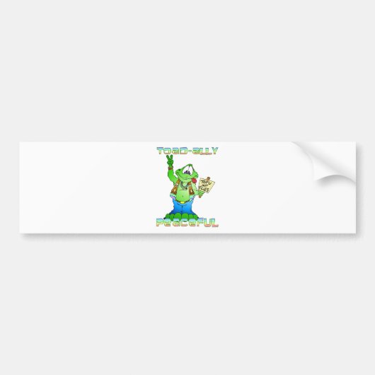 Autocollant De Voiture Hippie Toad (Devant)