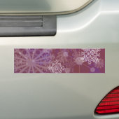 Autocollant De Voiture Hiver pourpre (En voiture)
